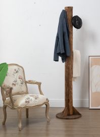 Free Standing Wooden Clothes Hanger Recycled Timber