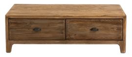Recycled Timber Coffee Table with Drawers