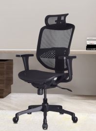 Ergonomic Executive Mesh Back Office Chair Headrest 3D Armrest